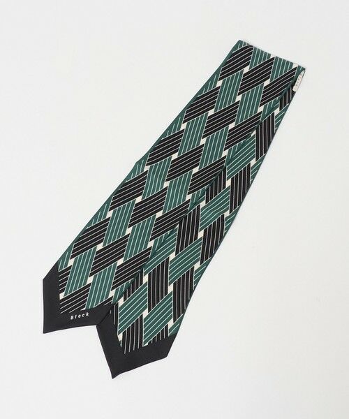 green label relaxing / グリーンレーベル リラクシング バンダナ・スカーフ | ＜Bleck＞チェック スカーフ（OLIVE）