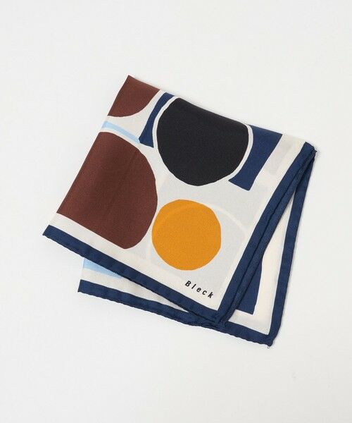 green label relaxing / グリーンレーベル リラクシング その他 | ＜Bleck＞ドット ポケットチーフ（NAVY）
