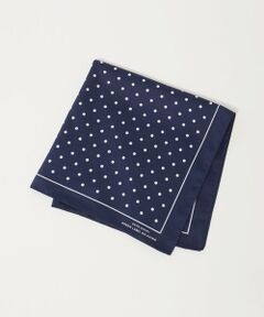 green label relaxing / グリーンレーベル リラクシング ハンカチ | GLR サテン ドット ハンカチ