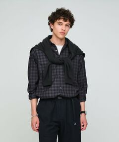 green label relaxing / グリーンレーベル リラクシング シャツ・ブラウス | トーマスメイソン ビエラ チェック  ジャストルーズ レギュラーカラー 長袖 シャツ