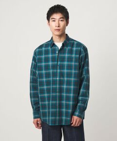 green label relaxing / グリーンレーベル リラクシング シャツ・ブラウス | トーマスメイソン ビエラ チェック  ジャストルーズ レギュラーカラー 長袖 シャツ