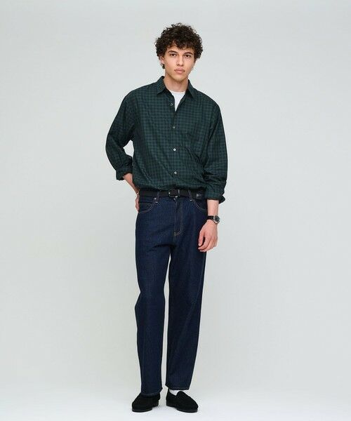 green label relaxing / グリーンレーベル リラクシング シャツ・ブラウス | トーマスメイソン ビエラ チェック  ジャストルーズ レギュラーカラー 長袖 シャツ | 詳細7