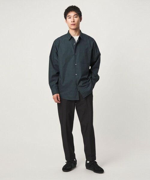 green label relaxing / グリーンレーベル リラクシング シャツ・ブラウス | トーマスメイソン ビエラ チェック  ジャストルーズ レギュラーカラー 長袖 シャツ | 詳細8