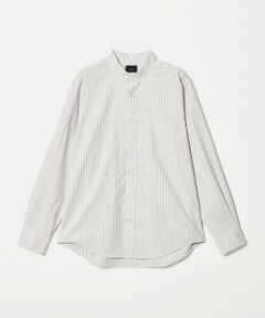 green label relaxing / グリーンレーベル リラクシング シャツ・ブラウス | MULTI FUNCTION ピンオックス バンドカラー 長袖シャツ -UVカット・吸水速乾・遮熱-