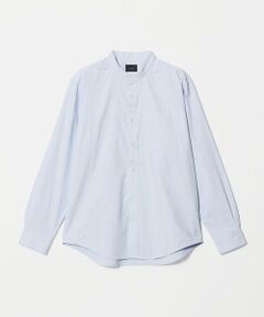 green label relaxing / グリーンレーベル リラクシング シャツ・ブラウス | MULTI FUNCTION ピンオックス バンドカラー 長袖シャツ -UVカット・吸水速乾・遮熱-
