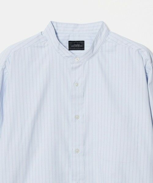 green label relaxing / グリーンレーベル リラクシング シャツ・ブラウス | MULTI FUNCTION ピンオックス バンドカラー 長袖シャツ -UVカット・吸水速乾・遮熱- | 詳細16