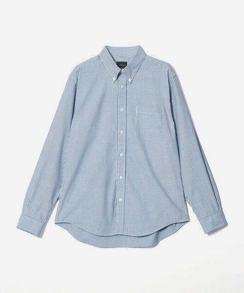 green label relaxing / グリーンレーベル リラクシング シャツ・ブラウス | MULTI FUNCTION ピンオックス ボタンダウン 長袖シャツ -UVカット・吸水速乾・遮熱- | 詳細15