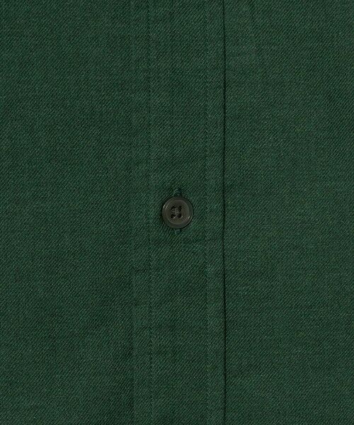 green label relaxing / グリーンレーベル リラクシング シャツ・ブラウス | ナチュラル フィット ビエラバンドカラー 長袖 シャツ | 詳細17