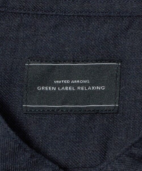 green label relaxing / グリーンレーベル リラクシング シャツ・ブラウス | ナチュラル フィット ビエラバンドカラー 長袖 シャツ | 詳細27