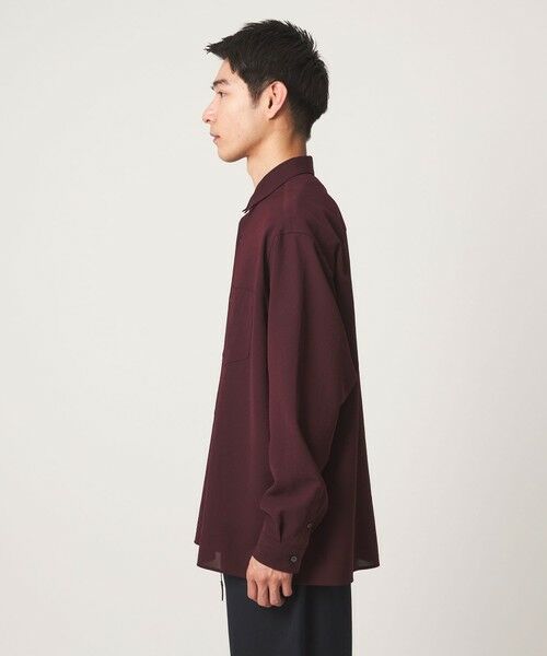 green label relaxing / グリーンレーベル リラクシング シャツ・ブラウス | ワッシャー ポプリン ボックス レギュラー カラー 長袖 シャツ | 詳細11