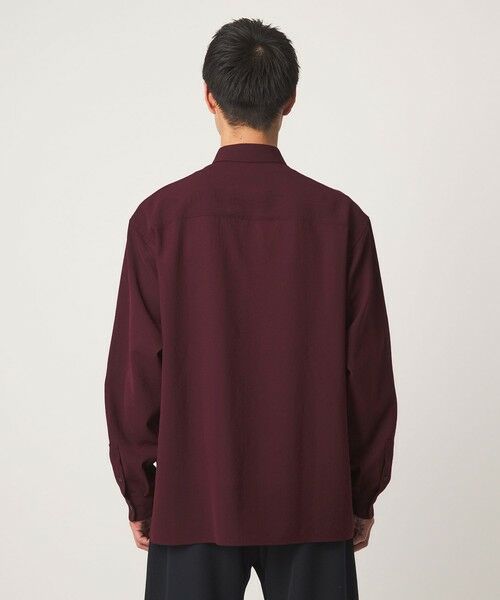 green label relaxing / グリーンレーベル リラクシング シャツ・ブラウス | ワッシャー ポプリン ボックス レギュラー カラー 長袖 シャツ | 詳細12