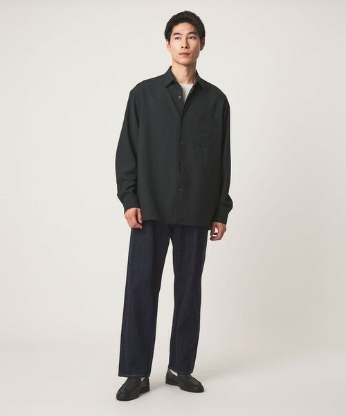 green label relaxing / グリーンレーベル リラクシング シャツ・ブラウス | ワッシャー ポプリン ボックス レギュラー カラー 長袖 シャツ | 詳細19