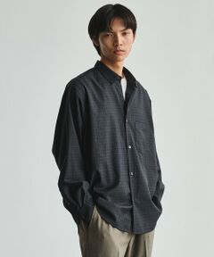 green label relaxing / グリーンレーベル リラクシング シャツ・ブラウス | ウォッシャブル ビエラチェック ジャストルーズ 長袖 シャツ