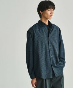 green label relaxing / グリーンレーベル リラクシング シャツ・ブラウス | ウォッシャブル ビエラチェック ジャストルーズ 長袖 シャツ