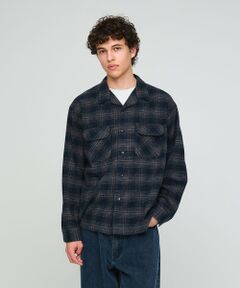 green label relaxing / グリーンレーベル リラクシング シャツ・ブラウス | 【別注】＜PENDLETON＞チェック オープンカラー 長袖 シャツ