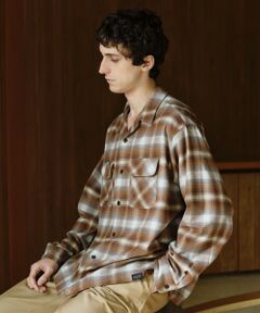 green label relaxing / グリーンレーベル リラクシング シャツ・ブラウス | 【別注】＜PENDLETON＞チェック オープンカラー 長袖 シャツ