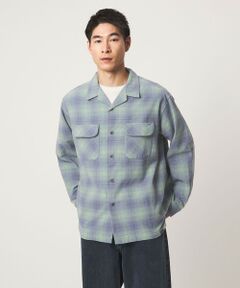 green label relaxing / グリーンレーベル リラクシング シャツ・ブラウス | 【別注】＜PENDLETON＞チェック オープンカラー 長袖 シャツ