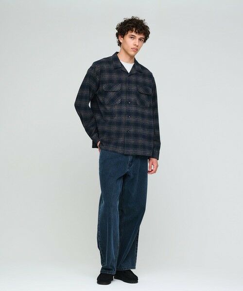 green label relaxing / グリーンレーベル リラクシング シャツ・ブラウス | 【別注】<PENDLETON>チェック オープンカラー 長袖 シャツ | 詳細1