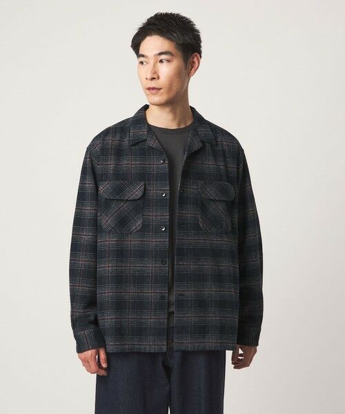 green label relaxing / グリーンレーベル リラクシング シャツ・ブラウス | 【別注】<PENDLETON>チェック オープンカラー 長袖 シャツ | 詳細2