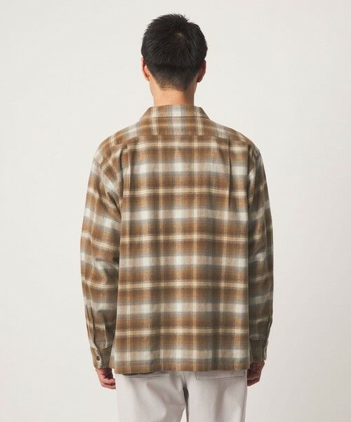 green label relaxing / グリーンレーベル リラクシング シャツ・ブラウス | 【別注】<PENDLETON>チェック オープンカラー 長袖 シャツ | 詳細11