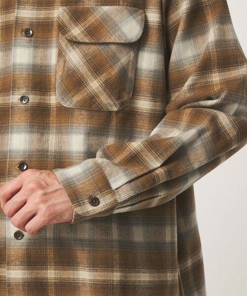 green label relaxing / グリーンレーベル リラクシング シャツ・ブラウス | 【別注】<PENDLETON>チェック オープンカラー 長袖 シャツ | 詳細14