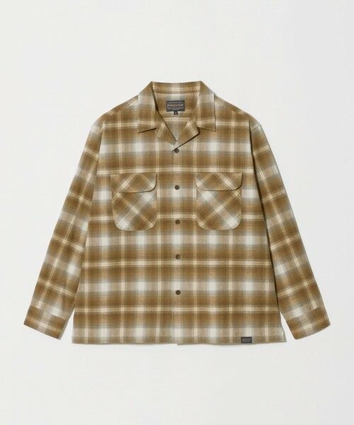 green label relaxing / グリーンレーベル リラクシング シャツ・ブラウス | 【別注】<PENDLETON>チェック オープンカラー 長袖 シャツ | 詳細17