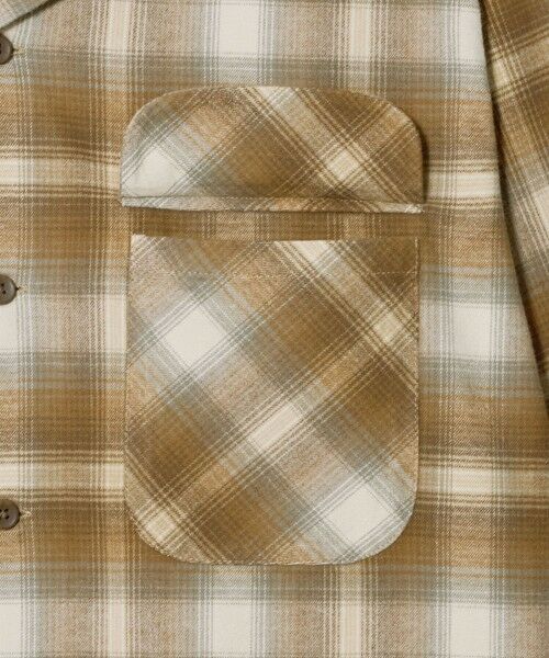 green label relaxing / グリーンレーベル リラクシング シャツ・ブラウス | 【別注】<PENDLETON>チェック オープンカラー 長袖 シャツ | 詳細23
