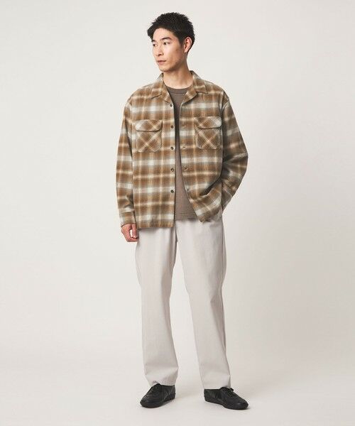 green label relaxing / グリーンレーベル リラクシング シャツ・ブラウス | 【別注】<PENDLETON>チェック オープンカラー 長袖 シャツ | 詳細8
