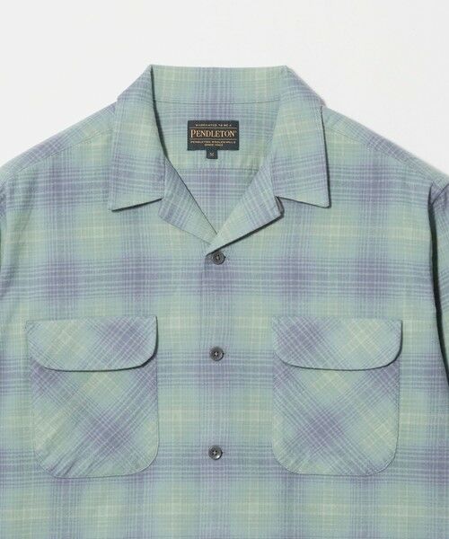 green label relaxing / グリーンレーベル リラクシング シャツ・ブラウス | 【別注】<PENDLETON>チェック オープンカラー 長袖 シャツ | 詳細30