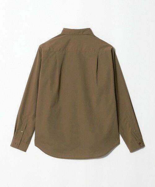 green label relaxing / グリーンレーベル リラクシング シャツ・ブラウス | 【WEB限定】JUST fit コットンライク ポリエステル 長袖 シャツ | 詳細1