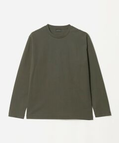 green label relaxing / グリーンレーベル リラクシング カットソー | オーガニック コットン ポンチ クルーネック 長袖 Tシャツ