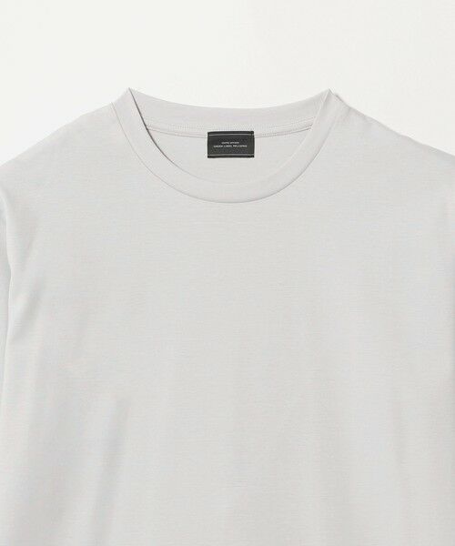 green label relaxing / グリーンレーベル リラクシング カットソー | オーガニック コットン ポンチ クルーネック 長袖 Tシャツ | 詳細3