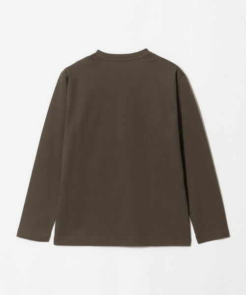 green label relaxing / グリーンレーベル リラクシング カットソー | オーガニック コットン ポンチ クルーネック 長袖 Tシャツ | 詳細5