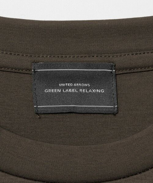 green label relaxing / グリーンレーベル リラクシング カットソー | オーガニック コットン ポンチ クルーネック 長袖 Tシャツ | 詳細9