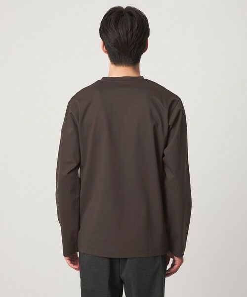 green label relaxing / グリーンレーベル リラクシング カットソー | オーガニック コットン ポンチ クルーネック 長袖 Tシャツ | 詳細8