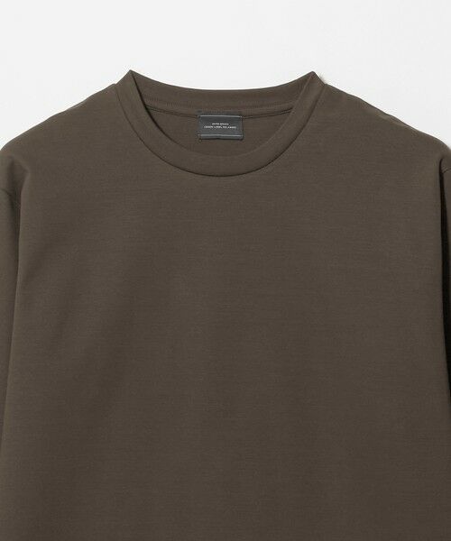 green label relaxing / グリーンレーベル リラクシング カットソー | オーガニック コットン ポンチ クルーネック 長袖 Tシャツ | 詳細11