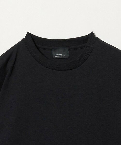 green label relaxing / グリーンレーベル リラクシング カットソー | 【WEB限定】JUST fit デイリー ワイド 長袖 Tシャツ -吸水速乾・抗菌- | 詳細5