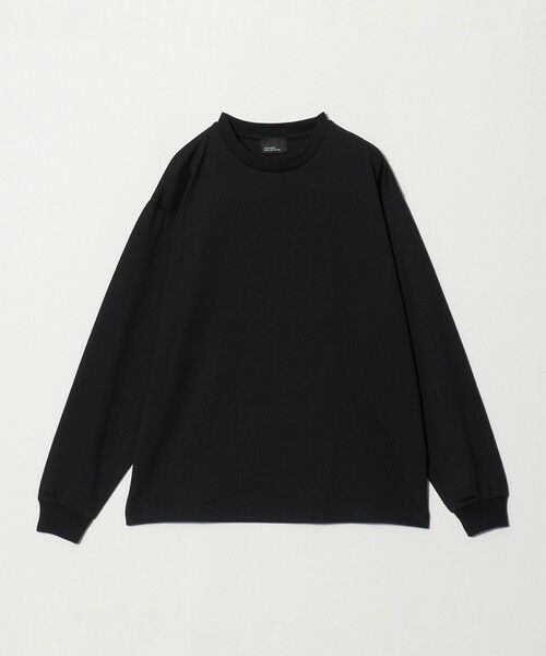 green label relaxing / グリーンレーベル リラクシング カットソー | 【WEB限定】JUST fit デイリー ワイド 長袖 Tシャツ -吸水速乾・抗菌- | 詳細4