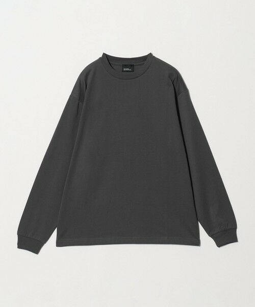 green label relaxing / グリーンレーベル リラクシング カットソー | 【WEB限定】JUST fit デイリー ワイド 長袖 Tシャツ -吸水速乾・抗菌- | 詳細12