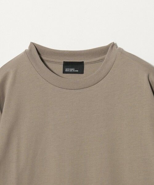 green label relaxing / グリーンレーベル リラクシング カットソー | 【WEB限定】JUST fit デイリー ワイド 長袖 Tシャツ -吸水速乾・抗菌- | 詳細17