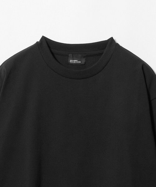 green label relaxing / グリーンレーベル リラクシング カットソー | 【WEB限定】JUST fit クリーン カノコ ワイド クルーネック 長袖 Tシャツ -抗菌- | 詳細7