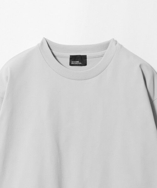 green label relaxing / グリーンレーベル リラクシング カットソー | 【WEB限定】JUST fit クリーン カノコ ワイド クルーネック 長袖 Tシャツ -抗菌- | 詳細11