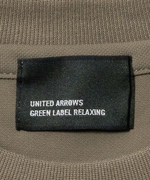 green label relaxing / グリーンレーベル リラクシング カットソー | 【WEB限定】JUST fit クリーン カノコ ワイド クルーネック 長袖 Tシャツ -抗菌- | 詳細19