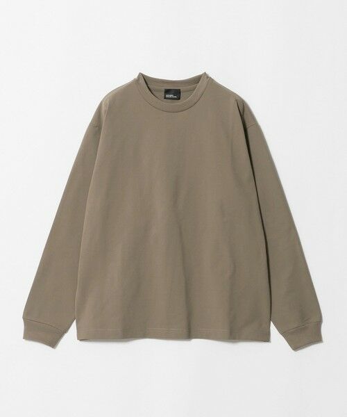 green label relaxing / グリーンレーベル リラクシング カットソー | 【WEB限定】JUST fit クリーン カノコ ワイド クルーネック 長袖 Tシャツ -抗菌- | 詳細14