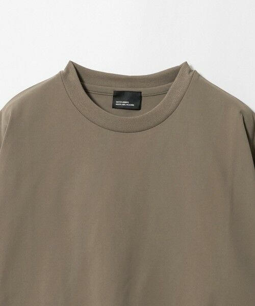 green label relaxing / グリーンレーベル リラクシング カットソー | 【WEB限定】JUST fit クリーン カノコ ワイド クルーネック 長袖 Tシャツ -抗菌- | 詳細16