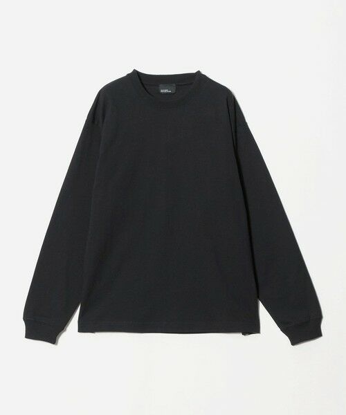green label relaxing / グリーンレーベル リラクシング カットソー | 【WEB限定】ヘビーウェイト ロングスリーブ Tシャツ（BLACK）