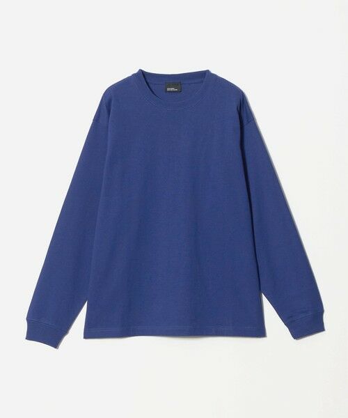 green label relaxing / グリーンレーベル リラクシング カットソー | 【WEB限定】ヘビーウェイト ロングスリーブ Tシャツ（ROYAL）