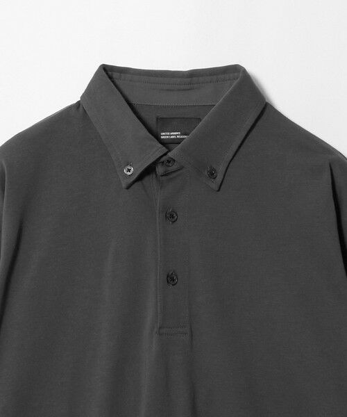 green label relaxing / グリーンレーベル リラクシング ポロシャツ | 【WEB限定】JUST fit デイリー ドライ ボタンダウン 長袖 ポロシャツ -吸水速乾・抗菌- | 詳細5