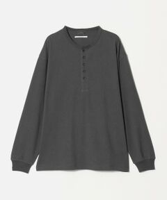 green label relaxing / グリーンレーベル リラクシング カットソー | FINE BASIC ヴィンテージライク ヘンリーネック 長袖 カットソー Tシャツ