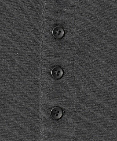 green label relaxing / グリーンレーベル リラクシング カットソー | FINE BASIC ヴィンテージライク ヘンリーネック 長袖 カットソー Tシャツ | 詳細6